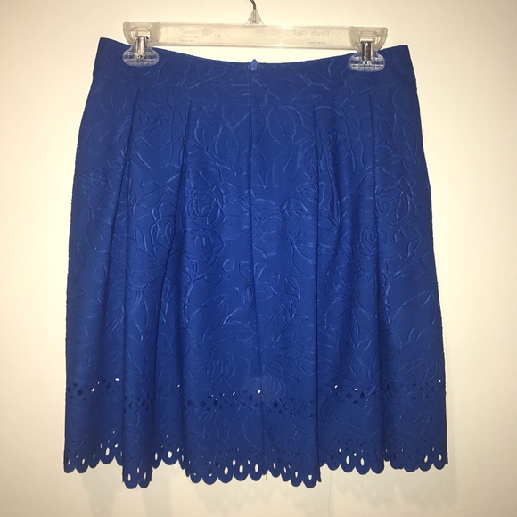 Blue Scallop Skirt - Picture 2 of 3